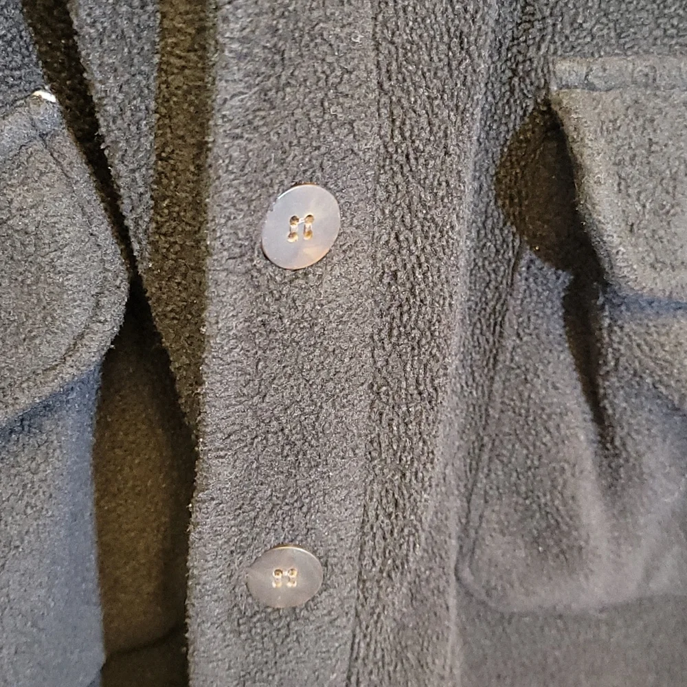 Fleece Button-Up Shirt